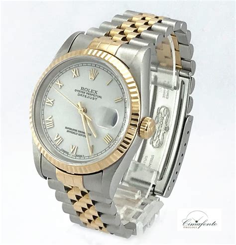 rolex datejust 2 acciaio e oro usato